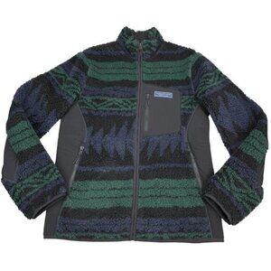 VINEYARD VINES Men's Sherpa Fleece Full-Zip Jacket Sz XS Tonal Nordic